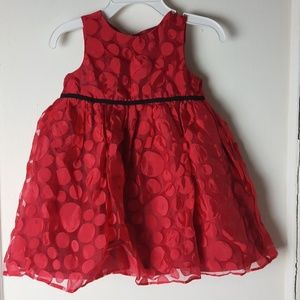 Marmellata Fancy Red Dress 18 Months